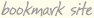 bookmark site